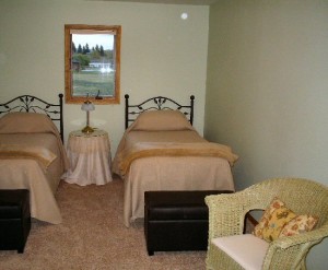 Bedroom at Mountain View Retreat in Deer Lodge, Montana