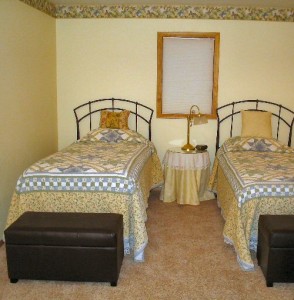 Bedroom at Mountain View Retreat in Deer Lodge, Montana