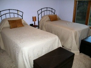 Bedroom at Mountain View Retreat in Deer Lodge, Montana