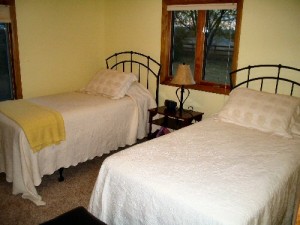 Bedroom at Mountain View Retreat in Deer Lodge, Montana